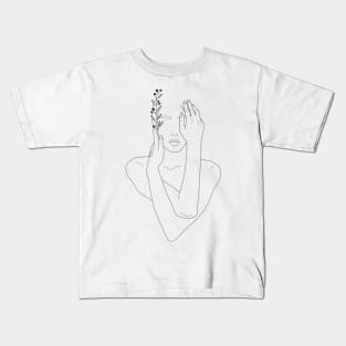 Shy Goddess Kids T-Shirt